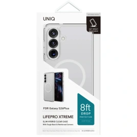 Чехол Uniq Life Pro Xtreme Case with MagClick для Samsung S26 Plus Clear (GS26PHYB-LPRXMCCLR)