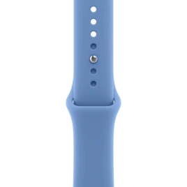 Смарт-часы Apple Watch Series 12 46mm Space Gray Aluminum Case with Wildflower Blue Sport Band S/M