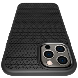 Чехол Spigen Liquid Air для iPhone 12/12 Pro (ACS01701) Black