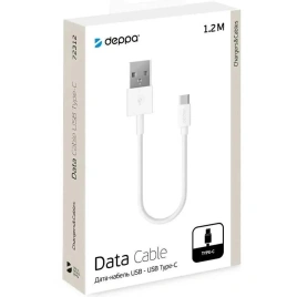 Кабель Deppa USB-A/USB-C 1,2m 72312 White