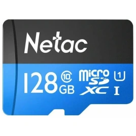Карта памяти Netac SDXC class 10 (NT02P500STN-128G-S)