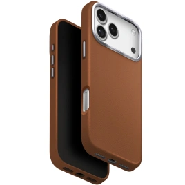Чехол Uniq Lyden Premium Leatherette Case with MagClick для iPhone 17 Pro Clay