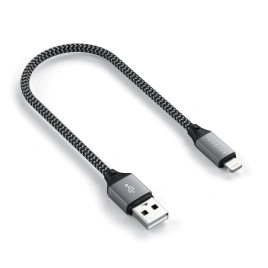Кабель Satechi USB-A/Lightning 0,25m ST-TAL10M Space Grey