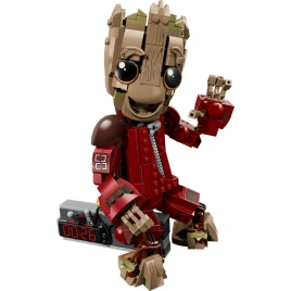 Конструктор LEGO Super Heroes Marvel Groot in Ravager Jumpsuit 76341