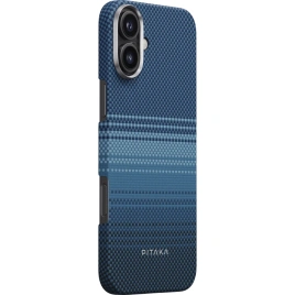 Чехол Pitaka Tactile Woven case для iPhone 16 Plus Moonrise