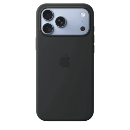 Чехол Apple Silicone Case with MagSafe для iPhone 18 Pro Max Black (MK954)