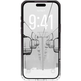 Чехол UAG MagSafe Plyo Case для iPhone 17 Pro Max Black/Clear Ombre (11453011404G)