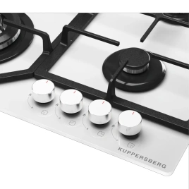 Газовая варочная панель Kuppersberg FG 60 W White