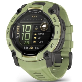 Смарт-часы Garmin Instinct 3 50mm Amoled Fern Green with Fern Green Band (010-03020-02)