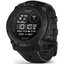 Смарт-часы Garmin Instinct 3 45mm Solar Tactical Edition Black with Black Band (010-02934-50)