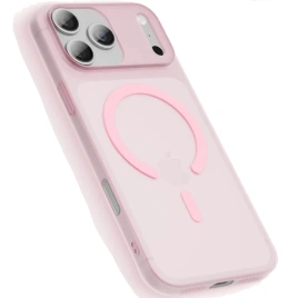 Чехол Gurdini Slim Series with MagSafe для iPhone 17 Pro Max Pink