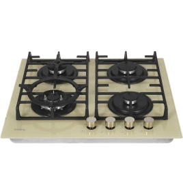 Газовая варочная панель Korting HGG 6825 CTB Beige