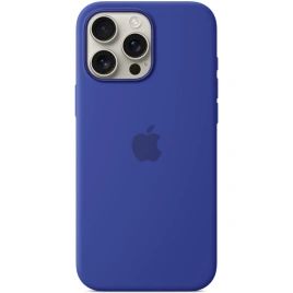 Чехол Apple Silicone Case with MagSafe для iPhone 16 Pro Ultramarine