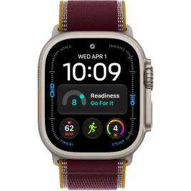 Смарт-часы Apple Watch Ultra 4 (2026) 49mm Natural Titanium Case with Burgundy Trail Loop M/L