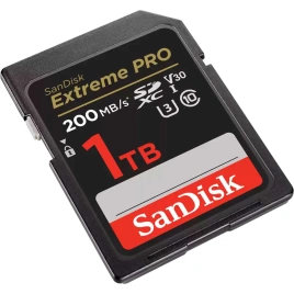 Карта памяти Sandisk Extreme Pro SDXC Class 10/V30 U3 SDSDXXD-1T00-GN4IN