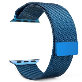 Ремешок Mokka Milanese Loop для Apple Watch 42/44/45mm Midnight Blue