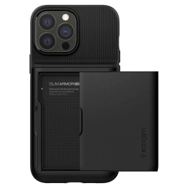 Чехол Spigen Slim Armor CS для iPhone 13 Pro (ACS03274) Black