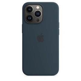 Силиконовый чехол Apple MagSafe для iPhone 13 Pro Blue Whirlpool