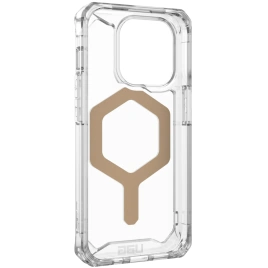 Чехол UAG с поддержкой MagSafe Plyo для iPhone 15 Pro Ice/Gold (114286114381)