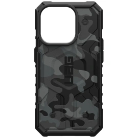 Чехол UAG с поддержкой MagSafe Pathfinder SE для iPhone 15 Pro Black Midnight Camo (114283114061)