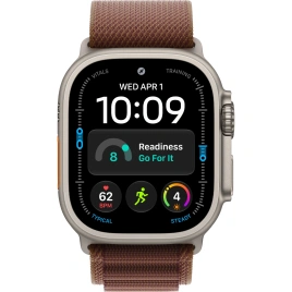 Смарт-часы Apple Watch Ultra 4 (2026) 49mm Natural Titanium Case with Burgundy Alpine Loop S