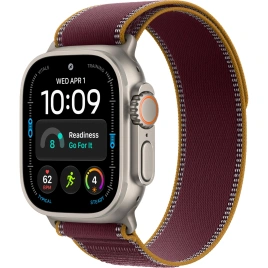 Смарт-часы Apple Watch Ultra 4 (2026) 49mm Natural Titanium Case with Burgundy Trail Loop S/M