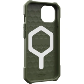 Чехол UAG с поддержкой MagSafe Essential Armor для iPhone 15 Plus Olive Drab (114307117272)