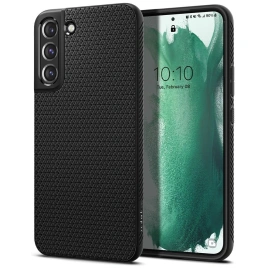 Чехол Spigen Liquid Air Galaxy S22 (ACS03987) Matte Black