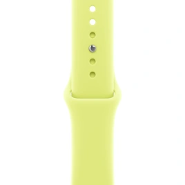 Смарт-часы Apple Watch Series 11 42mm Silver Aluminium Case with Neon Yellow Sport Band S/M