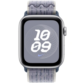 Ремешок Apple Watch 46mm Grey/Blue Nike Sport Loop
