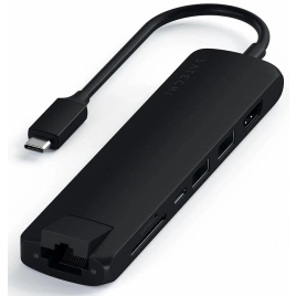 Хаб Satechi USB-C 7 в 1 (ST-UCSMA3K) Black
