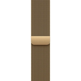 Смарт-часы Apple Watch Series 12 46mm Natural Titanium Case with Radiant Gold Milanese Loop S/M