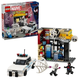 Конструктор LEGO Super Heroes Marvel Miles Morales vs. The Spot 76311