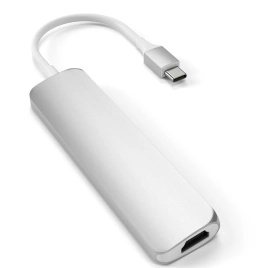 Хаб Satechi USB-C 6 в 1 (ST-SCMA2S) Silver