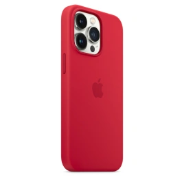 Силиконовый чехол Apple MagSafe для iPhone 13 Pro Red