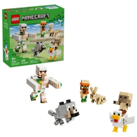 Конструктор LEGO Minecraft Chicken Jockey Desert Attack 21592