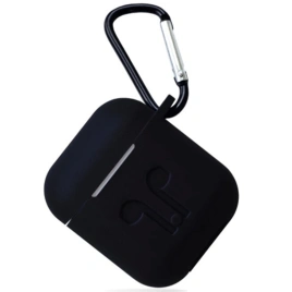 Силиконовый чехол Gurdini для AirPods 2 Black