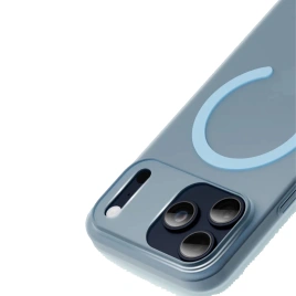 Чехол Gurdini Slim Series with MagSafe для iPhone 17 Pro Blue