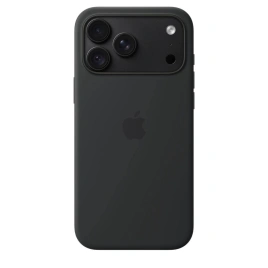 Чехол Apple Silicone Case with MagSafe для iPhone 18 Pro Black (MK8Y4)