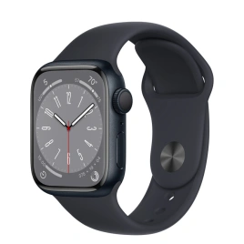 Смарт-часы Apple Watch Series 8 GPS 41mm Midnight/Black Sport Band