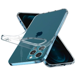 Чехол Spigen Liquid для iPhone 12/12 Pro (ACS01697) Crystal Clear