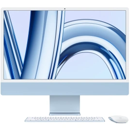 Моноблок Apple iMac (2023) 24 Retina 4.5K M3 8C CPU, 10C GPU/16GB/512Gb Blue (Z19L002BL)