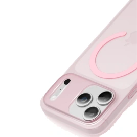 Чехол Gurdini Slim Series with MagSafe для iPhone 17 Pro Max Pink