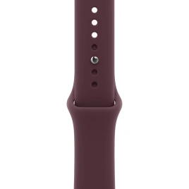 Смарт-часы Apple Watch Series 12 46mm Black Aluminum Case with Burgundy Sport Band M/L