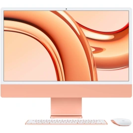 Моноблок Apple iMac (2023) 24 Retina 4.5K M3 8C CPU, 10C GPU/16GB/512Gb Orange ( Z19S001FC)