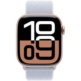 Смарт-часы Apple Watch Series 10 42mm Rose Gold Aluminum Case with Blue Cloud Sport Loop