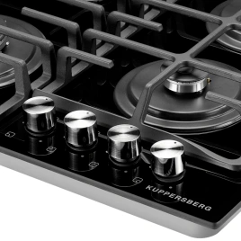 Газовая варочная панель Kuppersberg FG 64 B Black