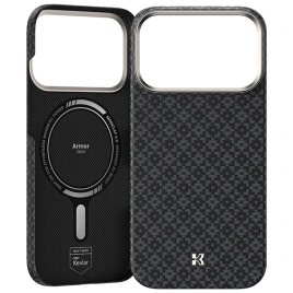 Чехол Benks ArmorGrid Air C1 Case Kevlar для iPhone 18 Pro Black (C.K.FL.AP.BK.0072)