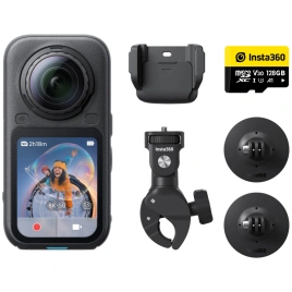 Экшн-камера Insta360 X6 Motorcycle Bundle Black