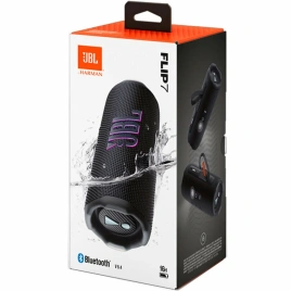 Портативная колонка JBL Flip 7 Black/Orange